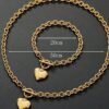 Juego Collar & Manilla Acero