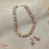 Juego Balines Goldfilled Gold & Silver