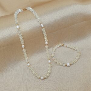 Juego Goldfilled Collar & Manilla