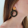 Aretes Tejidos