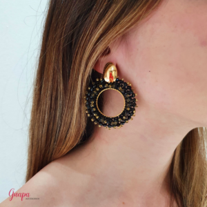 Aretes Goldfilled Tejidos