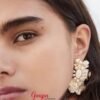 Aretes Maxi Media Flor