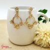 Aretes Fantasía Flores