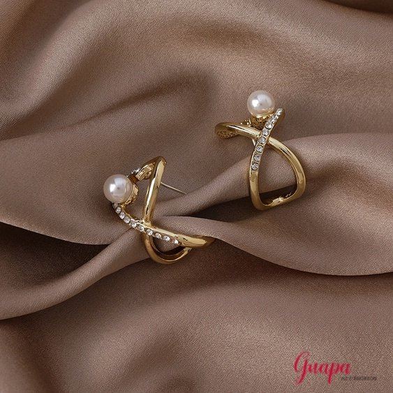 Argollas con Perla