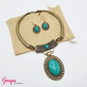 Collar & Aretes Fantasía
