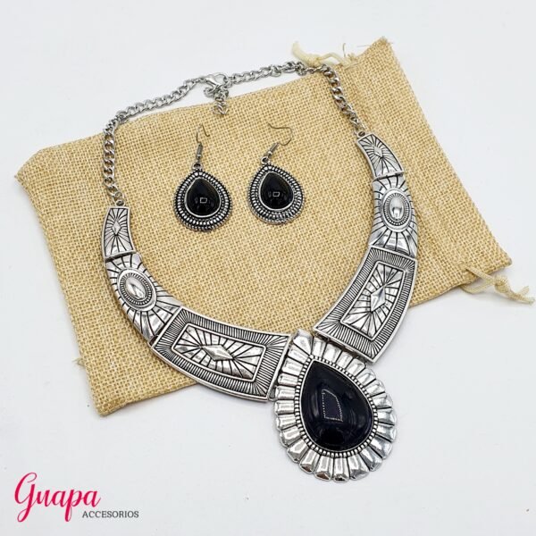 Collar & Aretes Fantasía