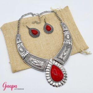 Collar & Aretes Fantasía