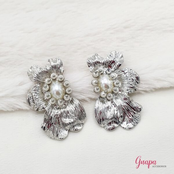 Aretes Maxi Media Flor