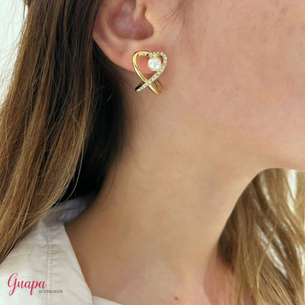 Argollas con Perla