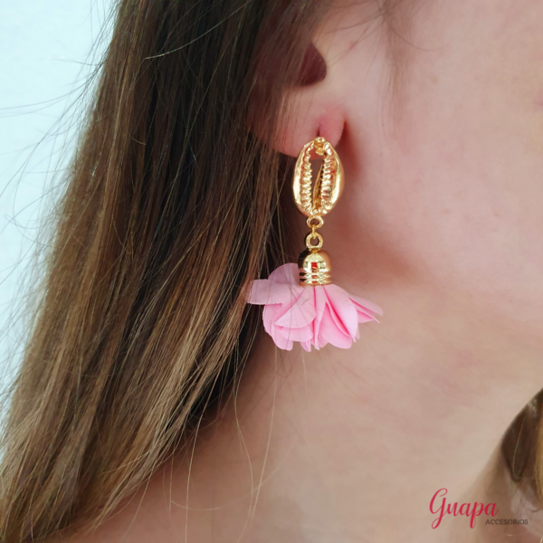 Aretes Flor