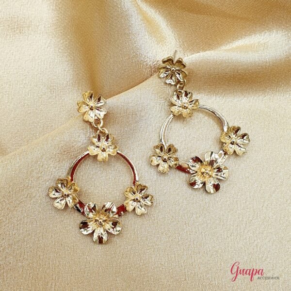 Aretes Fantasía Flores