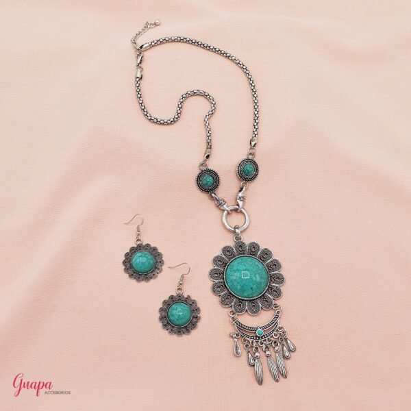 Collar & Aretes Fantasía