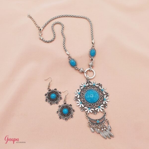 Collar & Aretes Fantasía