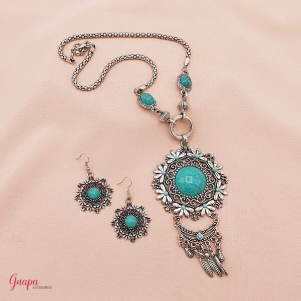 Collar & Aretes Fantasía