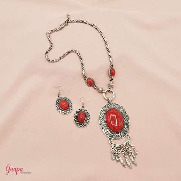 Collar & Aretes Fantasía