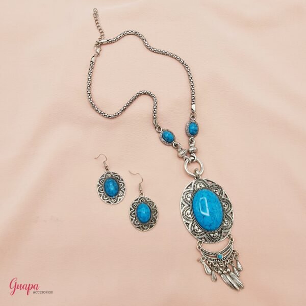 Collar & Aretes Fantasía