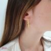 Argollas Goldfilled Tejidas
