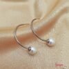 Argollas Acero & Perla