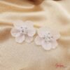 Aretes Acrílicos Flor