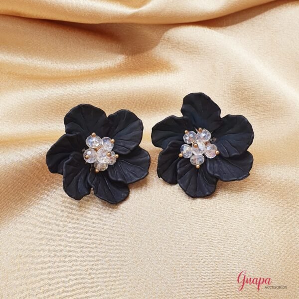 Aretes Acrílicos Flor