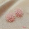 Aretes Topo Tejidos