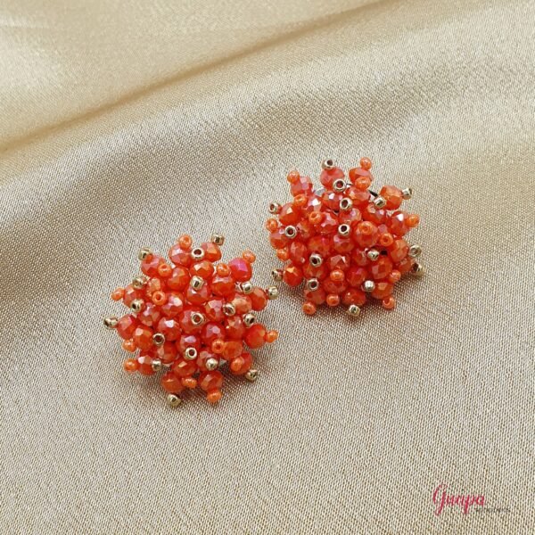 Aretes Topo Tejidos