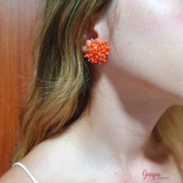 Aretes Topo Tejidos
