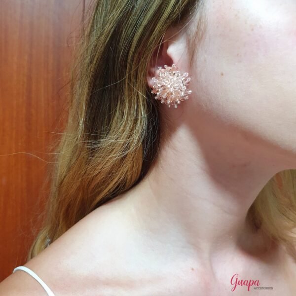 Aretes Topo Tejidos