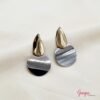 Aretes Fantasía Gold & Silver