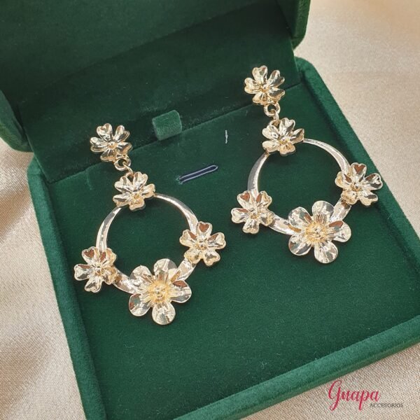 Aretes Fantasía Flores