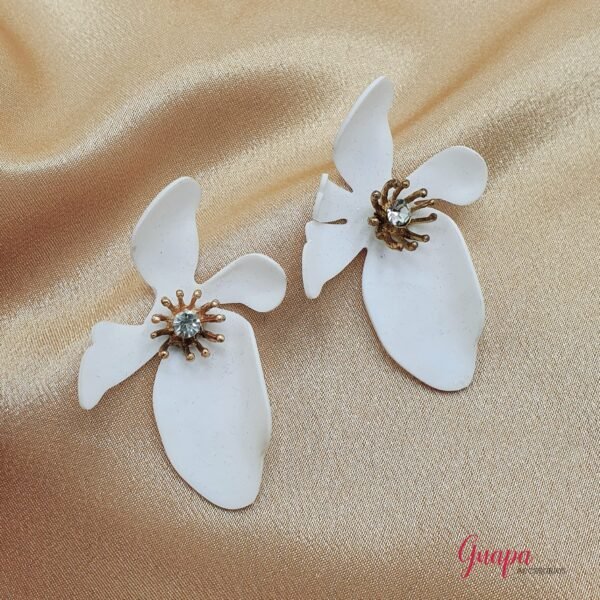 Aretes Acrílicos Flor