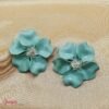 Aretes Acrílicos Maxi Flor