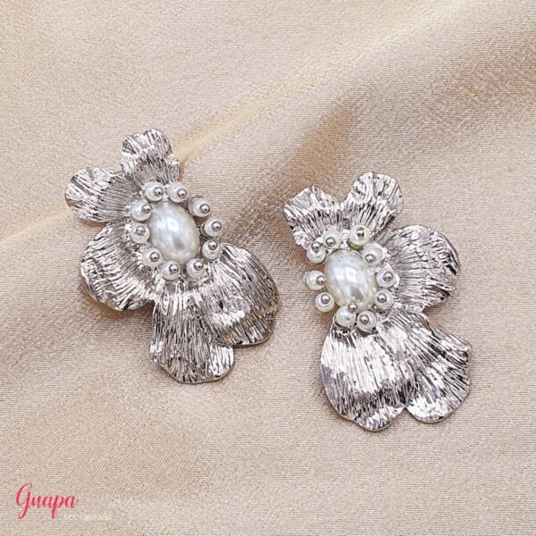 Aretes Maxi Media Flor
