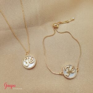 Juego Goldfilled Cadena & Manilla FE