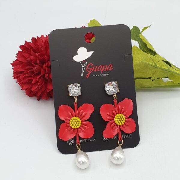 Aretes Flor