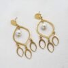 Aretes Acero & Perla