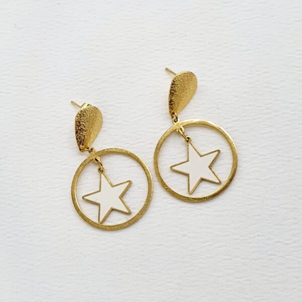 Aretes Acero Estrella