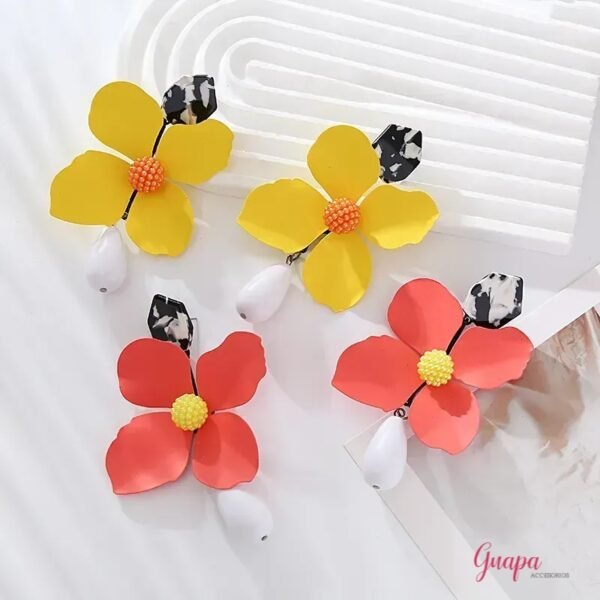 Aretes Maxi Flor
