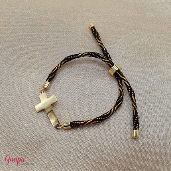 Manilla Ajustable Goldfilled & Cruz