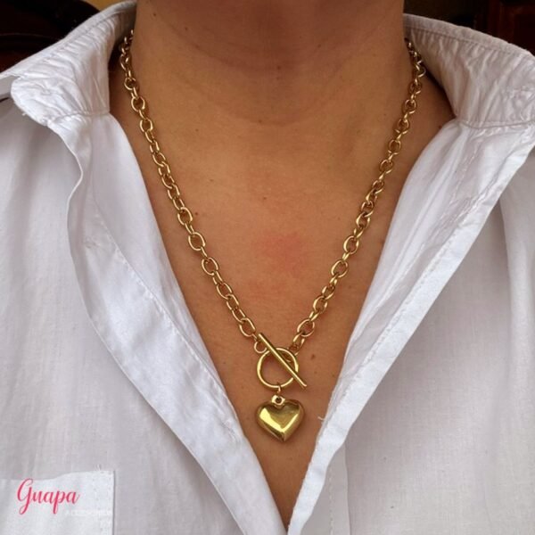 Juego Collar & Manilla Acero