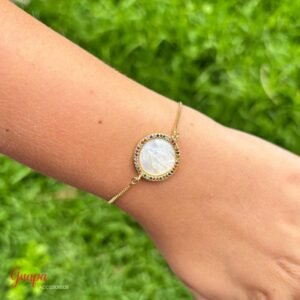 Manilla Ajustable Goldfilled Virgen Guadalupe