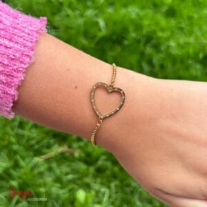 Manilla Ajustable Acero Corazón