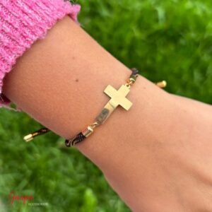 Manilla Ajustable Goldfilled & Cruz