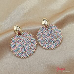Aretes Goldfilled Tejidos