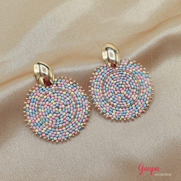 Aretes Goldfilled Tejidos