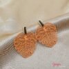 Aretes Hoja
