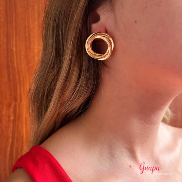Aretes Fantasía Círculos