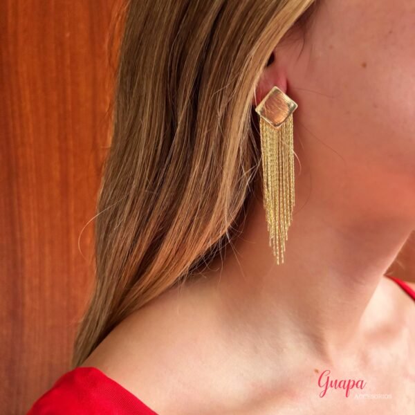 Aretes Largos Fantasía