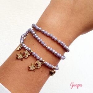 Manilla 3 en 1 Goldfilled & Cristales