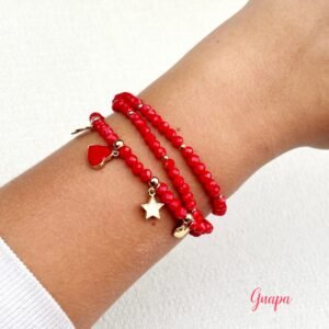 Manilla 3 en 1 Goldfilled & Cristales